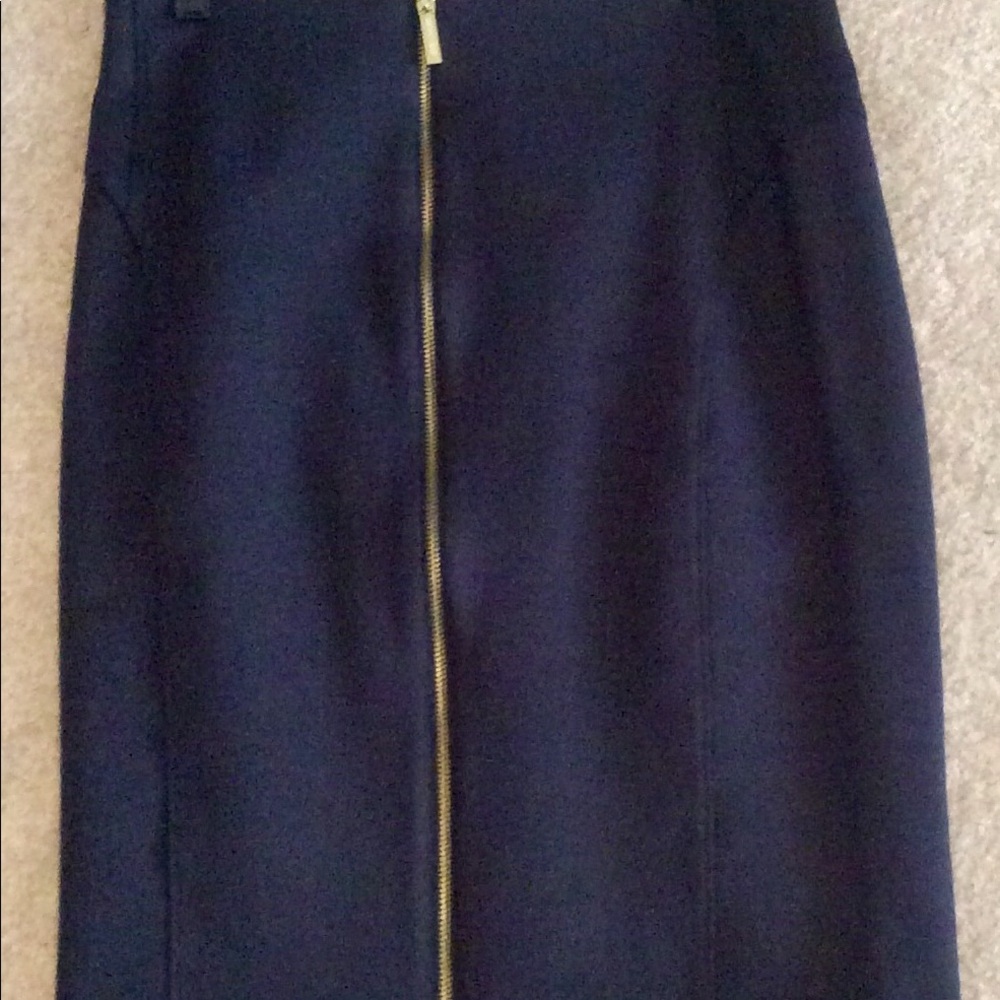 MICHAEL KORS NAVY SKIRT SIZE 6 VGUC
